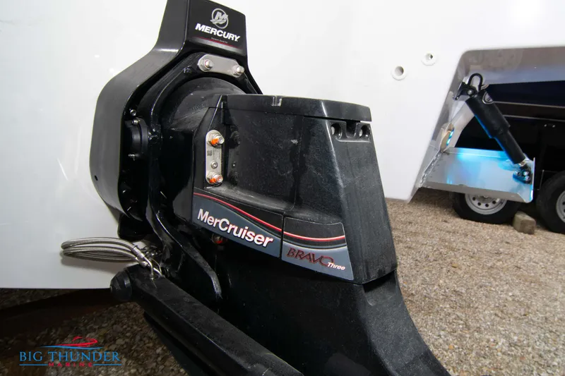 Slide: The Image of 2024 Monterey 278 SS boat with MerCruiser Bravo Three outdrive. - 6