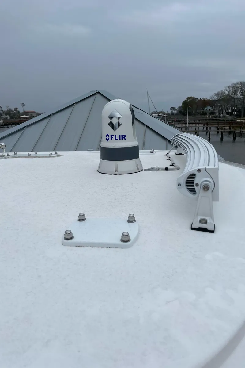 Slide: The Image of FLIR camera on 2022 Invincible 36 Open Fisherman boat. - 10