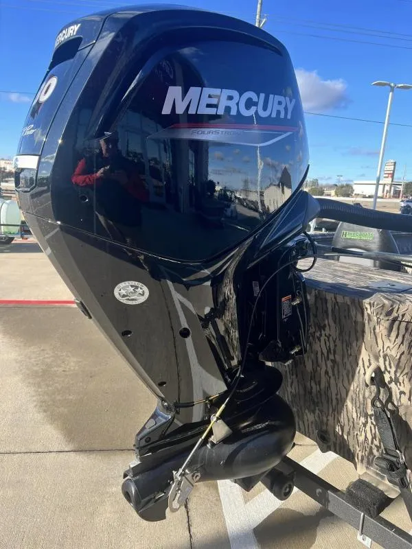 Slide: The Image of Mercury outboard motor on a 2024 Havoc Boats 1856 FRRSC. - 10