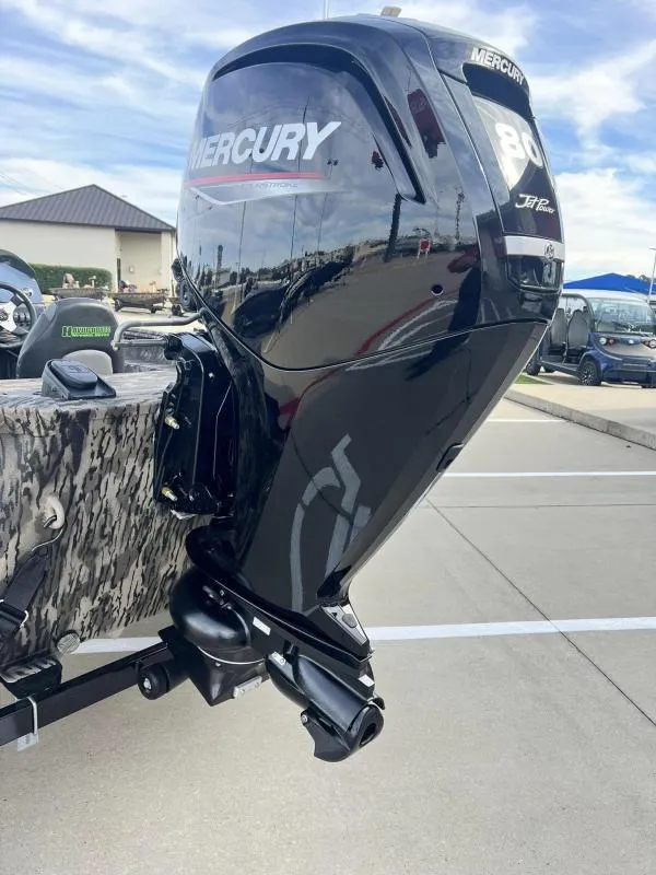 Slide: The Image of 2024 Havoc Boats 1756 FRRSC with Mercury 80 Jet Pro outboard motor. - 14