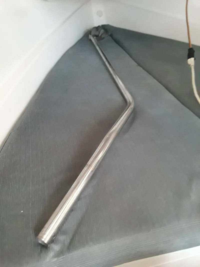 Slide: The Image of Stainless steel rod on MacGregor 26 "X" sailboat, 1996 model interior. - 36