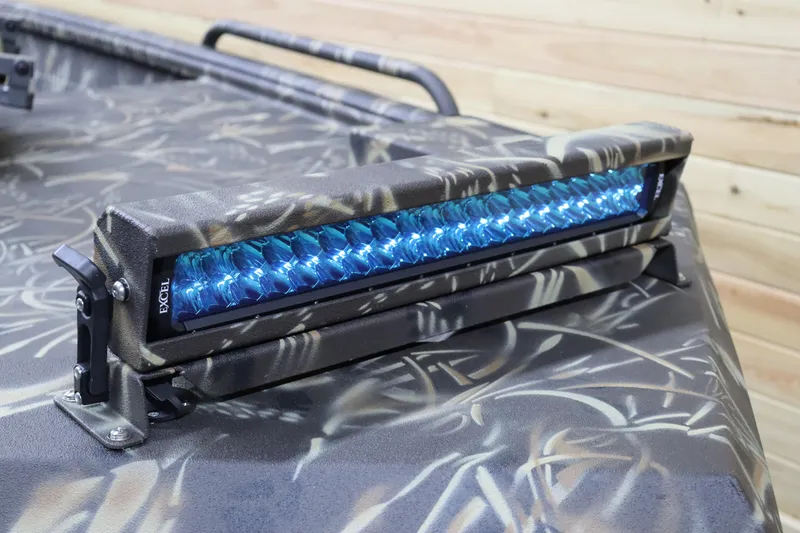 Slide: The Image of 2024 Excel 1651 Viper with camo-patterned LED light bar. - 14