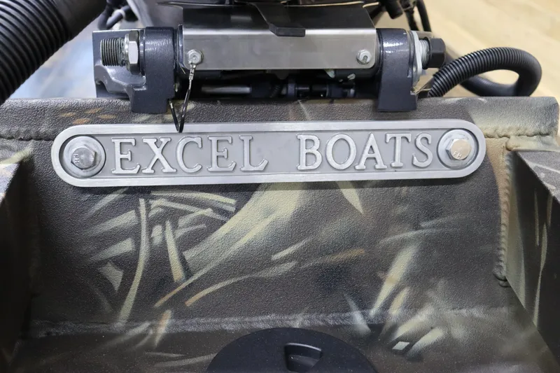 Slide: The Image of 2024 Excel 1651 Viper boat with Excel Boats branding. - 19