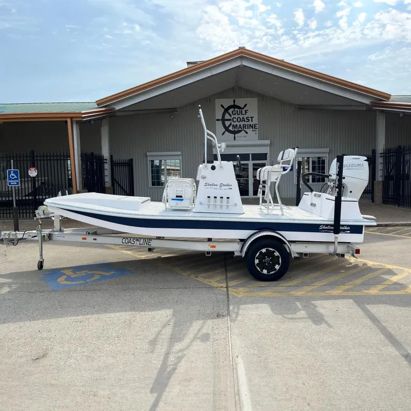 The Image of 2024 Shallow Stalker SS-17 Sportsman boat on trailer at Gulf Coast Marine. - 0