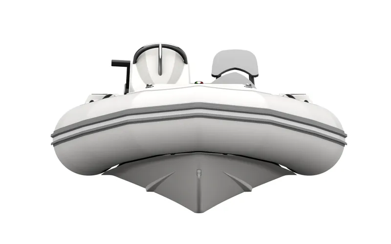 Slide: The Image of 2024 Zodiac Yachtline 440 inflatable boat, front view. - 9