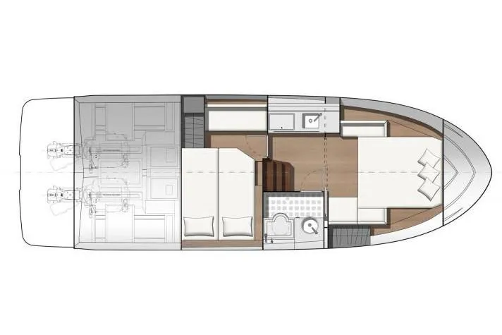 Slide: The Image of Mfr. Layout Below Deck - 43