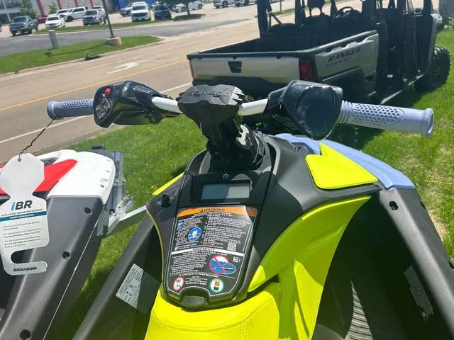 Slide: The Image of 2024 Sea-Doo Waverunner Spark® Trixx™ For 3 Rotax® 900 ACE™ - 90 Ibr handlebars - 3