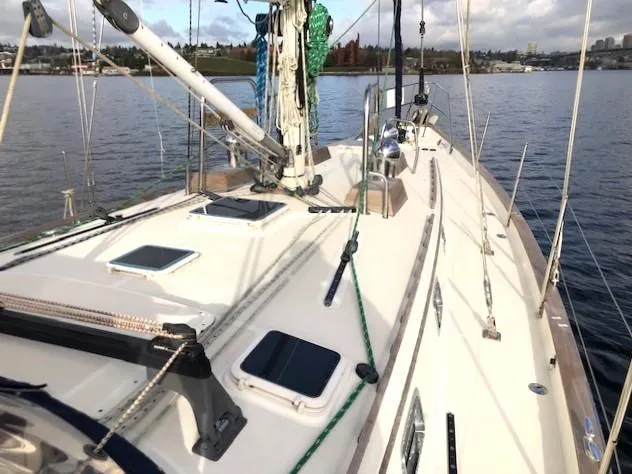 Slide: The Image of Starboard side deck fwd view - 5