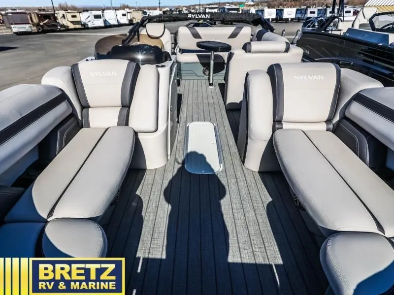 Slide: The Image of 2024 L-F DLZ BAR boat interior at Bretz RV & Marine dealership. - 10