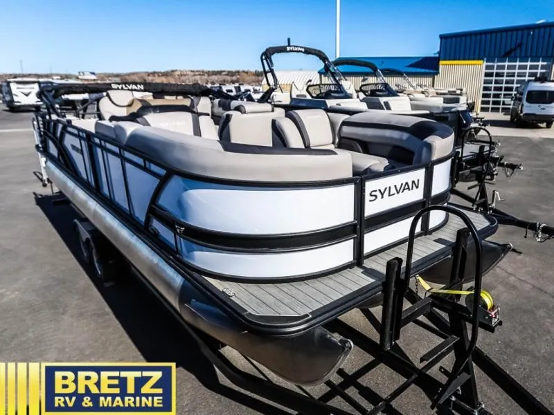 Slide: The Image of 2024 L-F DLZ BAR pontoon boat at Bretz RV & Marine dealership. - 3
