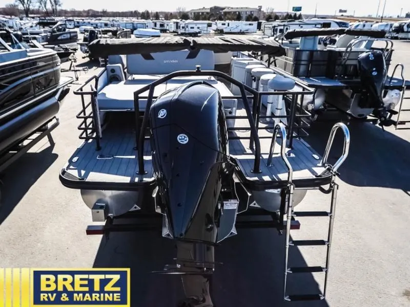 Slide: The Image of 2024 L-F DLZ BAR pontoon boat at Bretz RV & Marine dealership. - 8