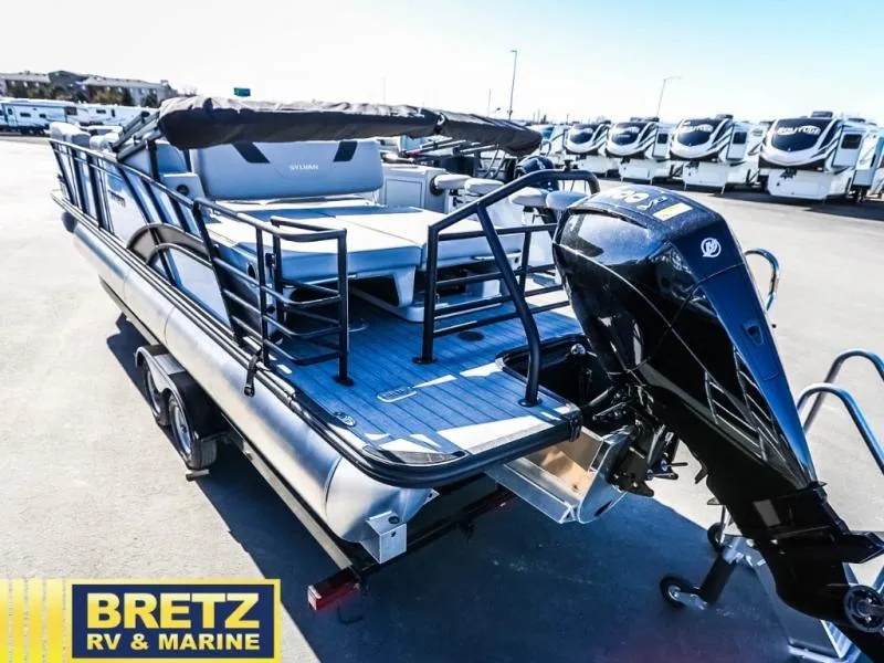 Slide: The Image of 2024 L-F DLZ BAR pontoon boat at Bretz RV & Marine dealership. - 9