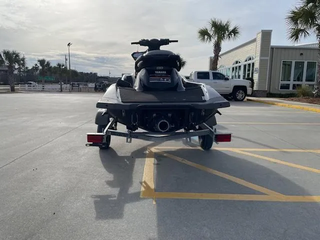 Slide: The Image of 2020 Yamaha WaveRunner VX Deluxe on trailer in parking lot. - 2