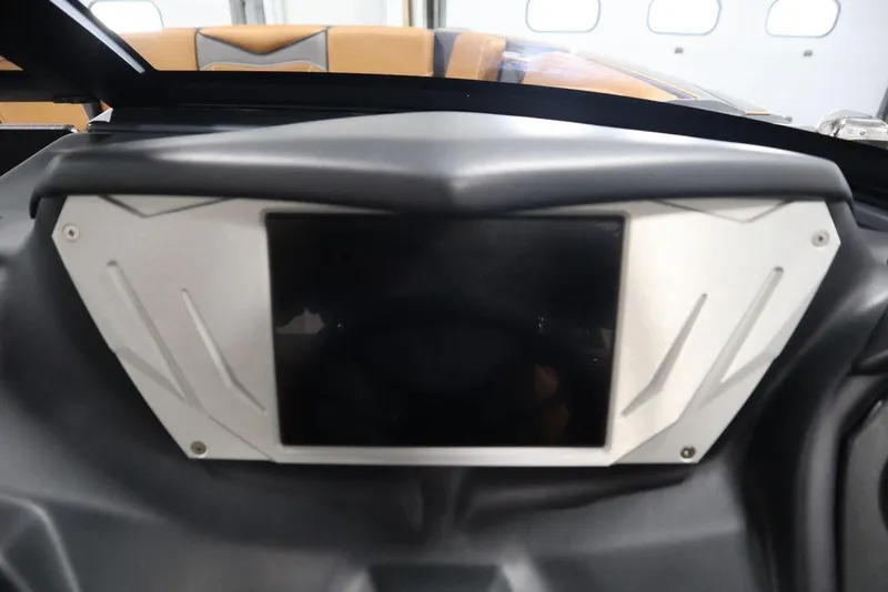 Slide: The Image of 2024 Supreme ZS232 boat dashboard with touchscreen display. - 23