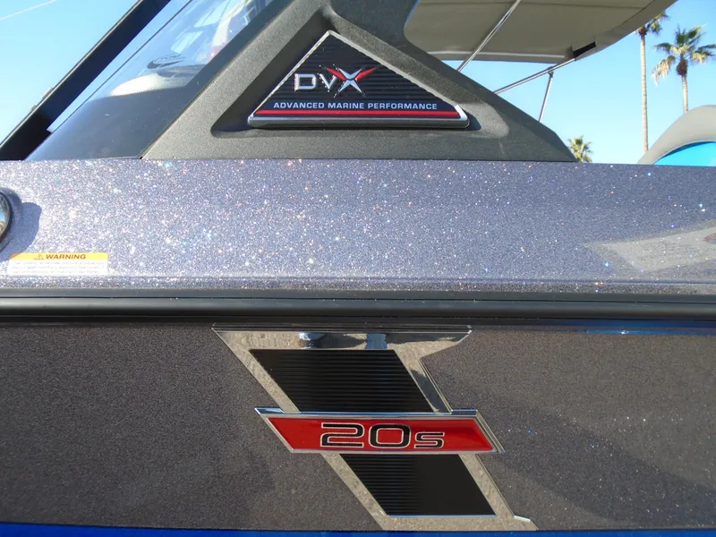 Slide: The Image of 2024 Vexus DVX20S boat with advanced marine performance features. - 25