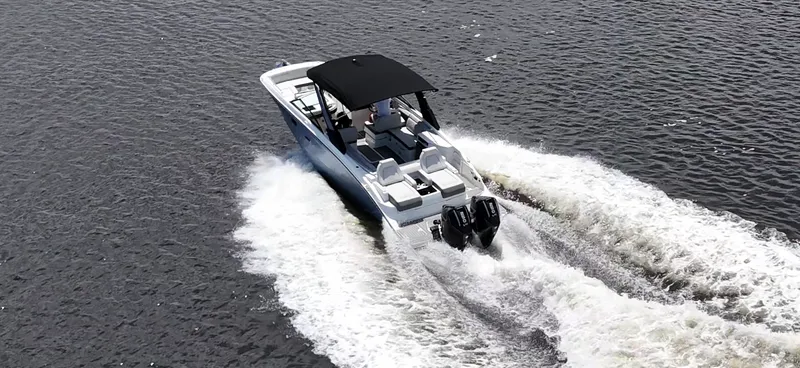 Slide: The Image of Sea Ray SDX 290 Outboard 2027 - 28