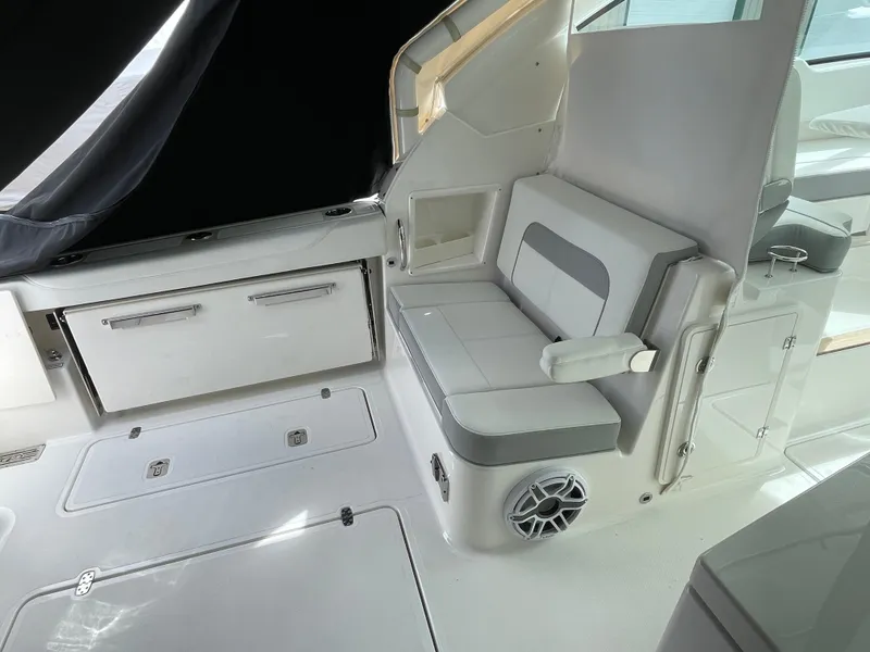 Slide: The Image of Port side cockpit seating - 21