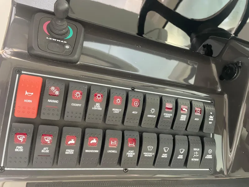 Slide: The Image of Electric panel with Bowthruster - 38