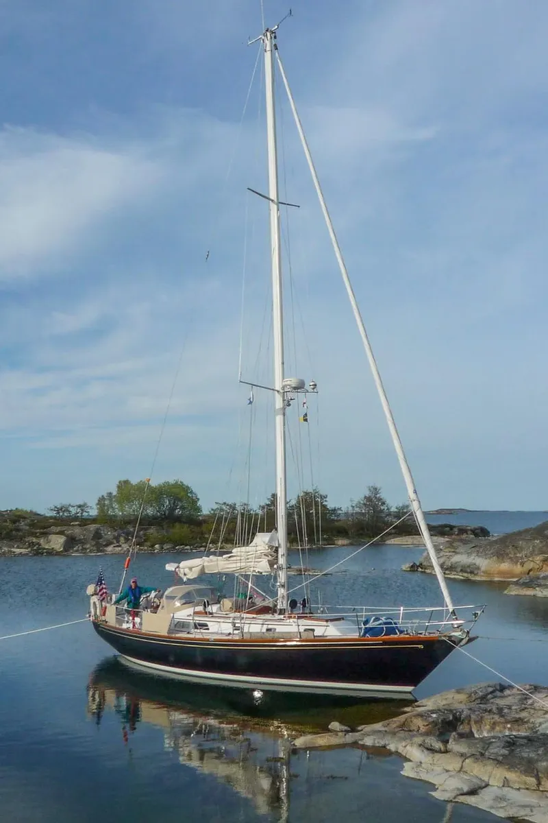 Slide: The Image of Hinckley Yachts Sou'wester 42 MKII 1996 - 55