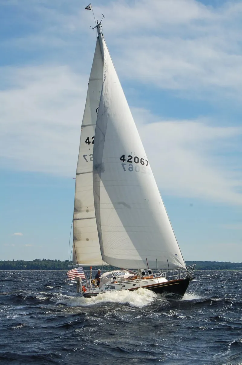 Slide: The Image of Hinckley Yachts Sou'wester 42 MKII 1996 - 56