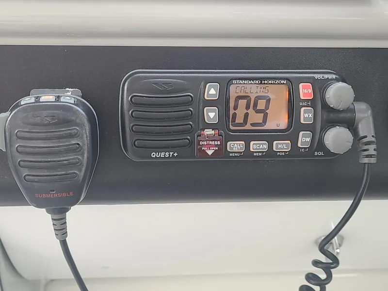 Slide: The Image of Standard Horizon marine radio on a 2007 Formula 45 Yacht. - 17