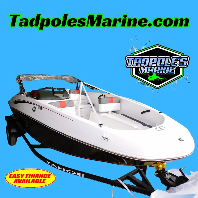 Slide: The Image of 2024 Tahoe T16 boat with easy financing at Tadpoles Marine. - 9