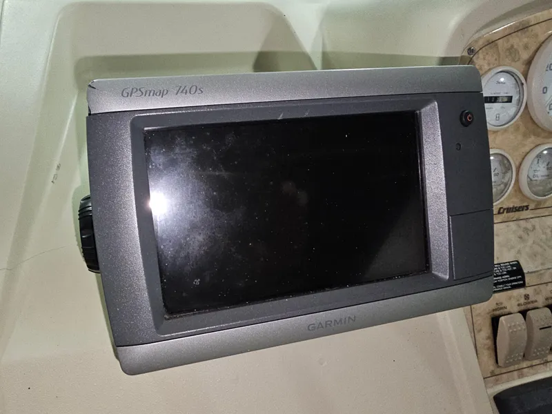 Slide: The Image of Garmin GPSmap 740s on 1997 Cruisers Yachts 3120 Aria. - 13