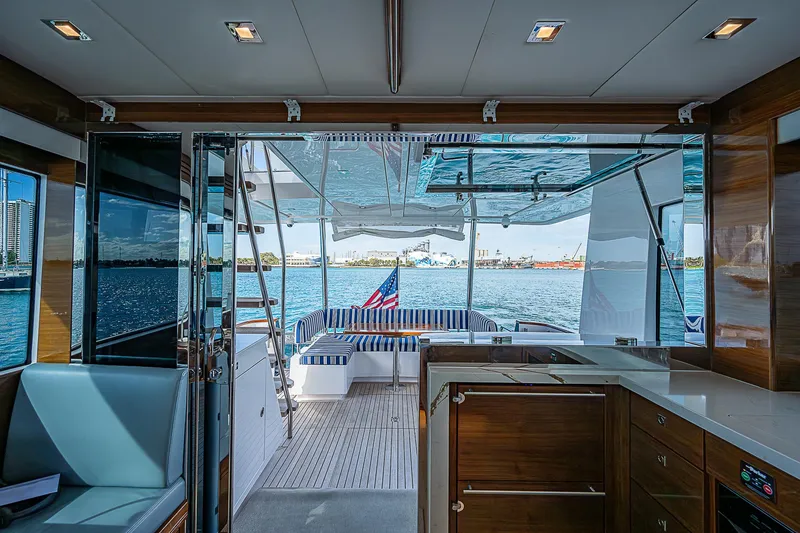 Slide: The Image of looking aft from galley - 21