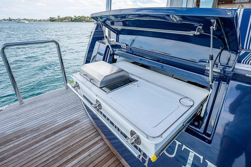 Slide: The Image of Slide out BBQ on transom - 63