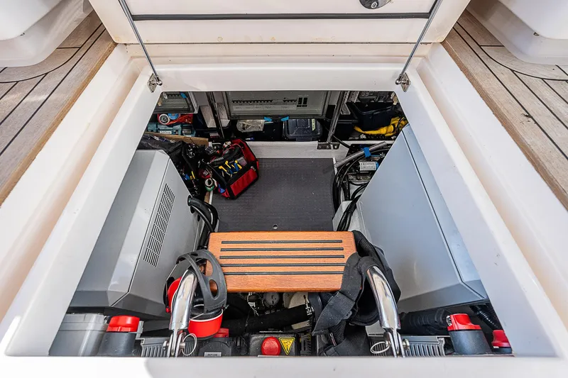 Slide: The Image of Lazarette entrance to engine room - 66