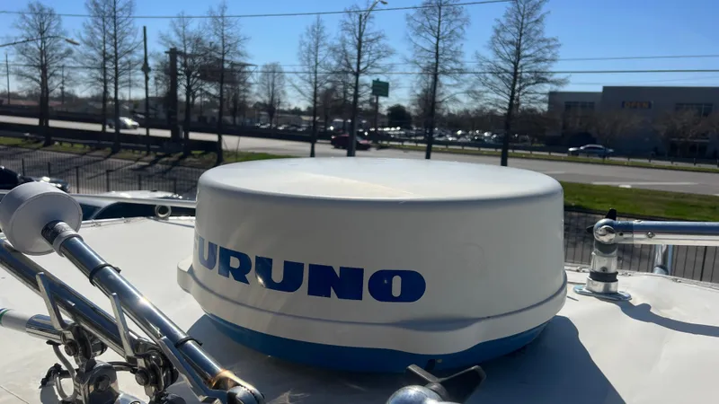 Slide: The Image of Furuno radar on a 2005 Contender 36 Open boat. - 24