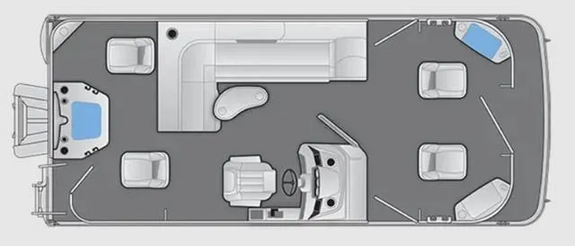 Slide: The Image of Bennington S Fishing 20 SF Pontoon 2024 - 2