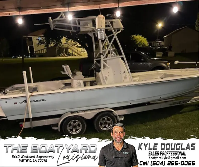 Slide: The Image of 2016 Avenger 26 boat on trailer at The Boatyard Louisiana, contact Kyle Douglas for sales. - 1