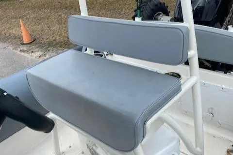 Slide: The Image of Gray seating on 2020 Ocean Craft Marine 24 boat. - 7