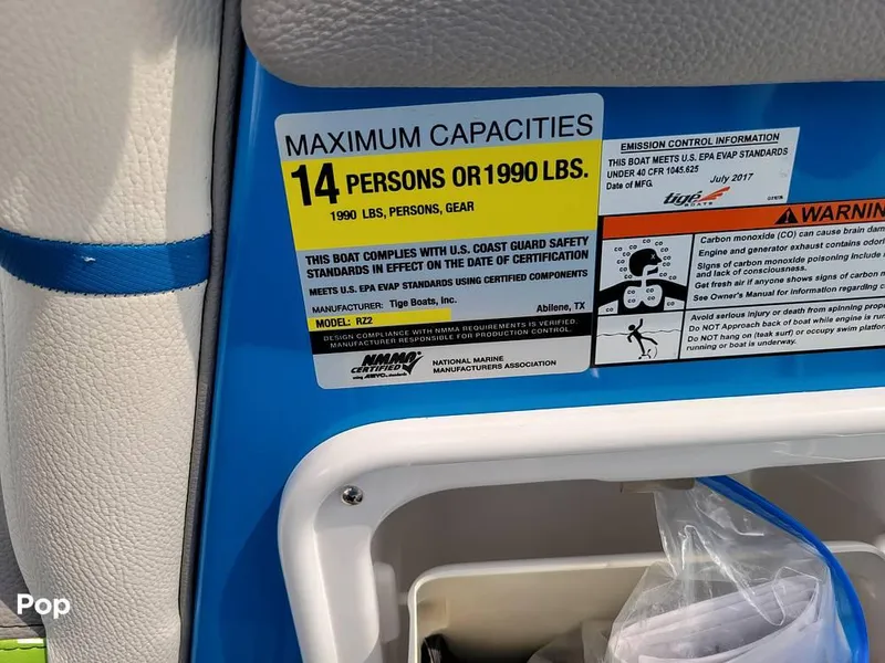 Slide: The Image of 2018 Tige RZ2 for sale in Norwood, LA - 61