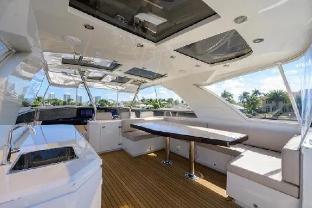 Slide: The Image of Lazzara Yachts LSX 95 Flybridge 2012 - 10