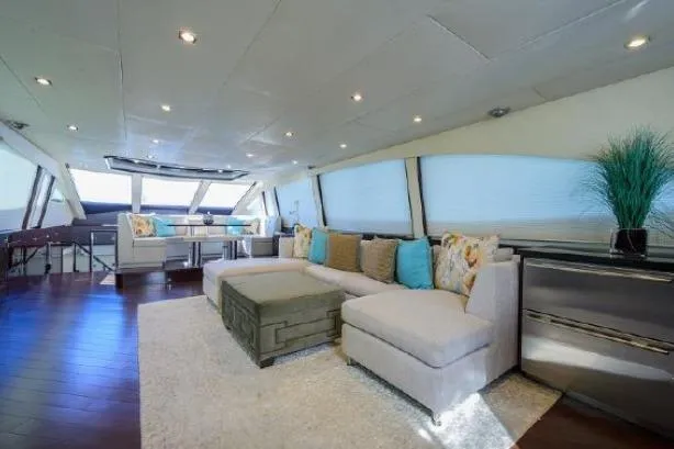 Slide: The Image of Lazzara Yachts LSX 95 Flybridge 2012 - 16
