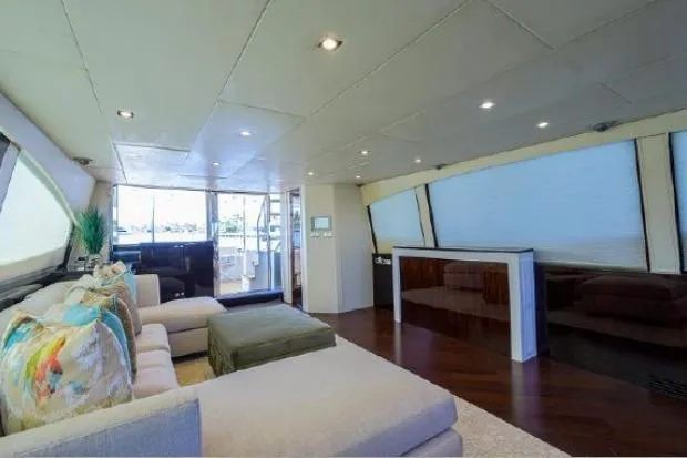 Slide: The Image of Lazzara Yachts LSX 95 Flybridge 2012 - 18