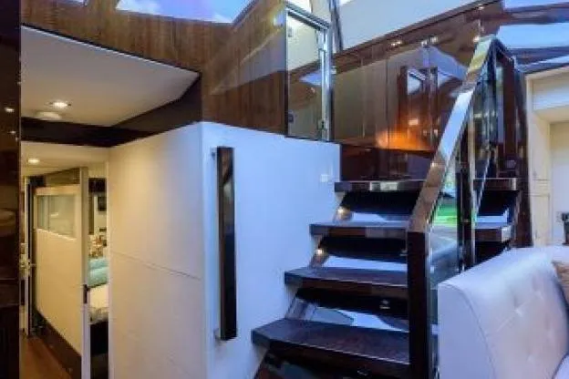 Slide: The Image of Lazzara Yachts LSX 95 Flybridge 2012 - 23