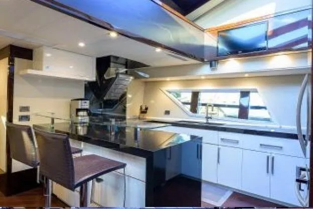 Slide: The Image of Lazzara Yachts LSX 95 Flybridge 2012 - 25