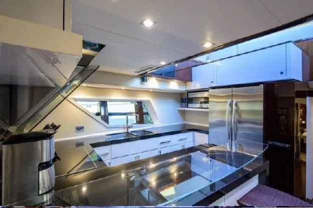 Slide: The Image of Lazzara Yachts LSX 95 Flybridge 2012 - 26