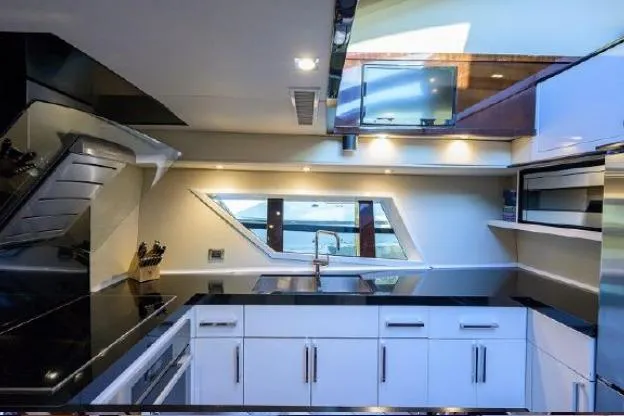 Slide: The Image of Lazzara Yachts LSX 95 Flybridge 2012 - 27