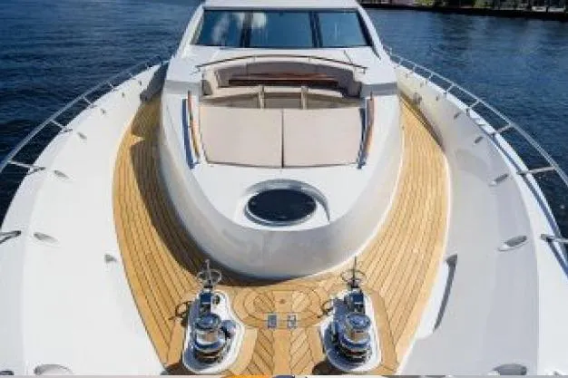 Slide: The Image of Lazzara Yachts LSX 95 Flybridge 2012 - 4