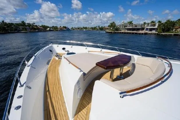 Slide: The Image of Lazzara Yachts LSX 95 Flybridge 2012 - 5
