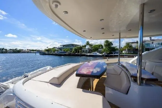 Slide: The Image of Lazzara Yachts LSX 95 Flybridge 2012 - 62