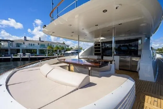 Slide: The Image of Lazzara Yachts LSX 95 Flybridge 2012 - 63