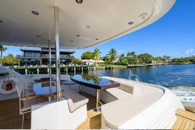 Slide: The Image of Lazzara Yachts LSX 95 Flybridge 2012 - 65