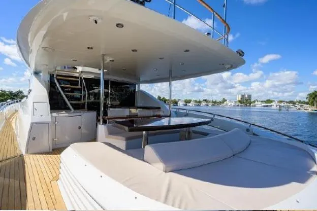 Slide: The Image of Lazzara Yachts LSX 95 Flybridge 2012 - 66