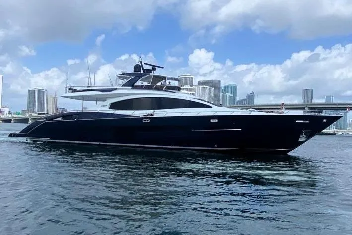 Slide: The Image of Lazzara Yachts LSX 95 Flybridge 2012 - 71