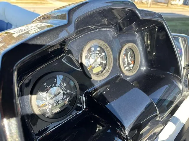 Slide: The Image of Close-up of 2024 JC Spirit 221 TT Sport dashboard gauges. - 6